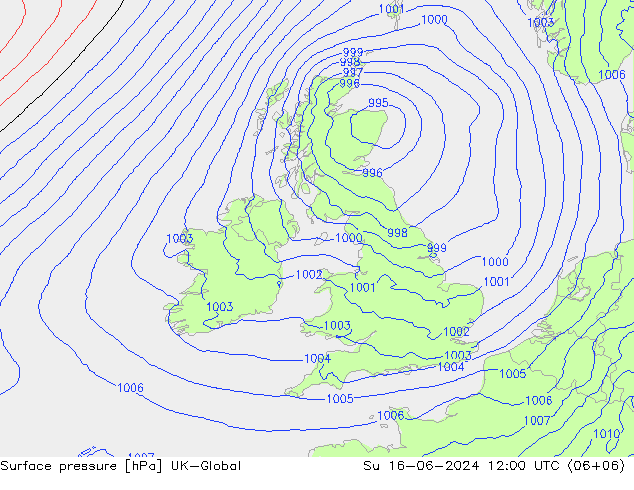 pressão do solo UK-Global Dom 16.06.2024 12 UTC