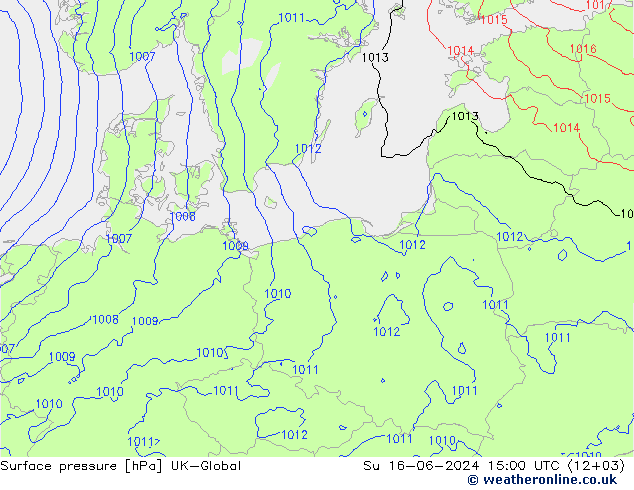 pression de l'air UK-Global dim 16.06.2024 15 UTC