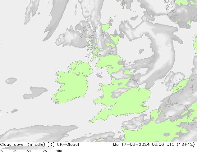zachmurzenie (środk.) UK-Global pon. 17.06.2024 06 UTC