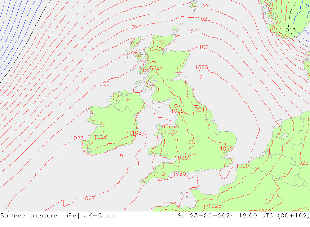 pressão do solo UK-Global Dom 23.06.2024 18 UTC