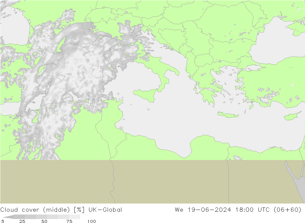 облака (средний) UK-Global ср 19.06.2024 18 UTC