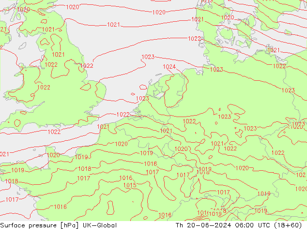 ciśnienie UK-Global czw. 20.06.2024 06 UTC