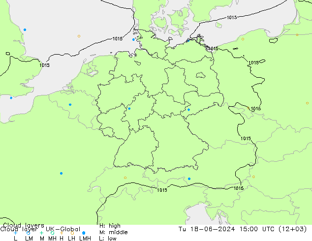 Cloud layer UK-Global Tu 18.06.2024 15 UTC