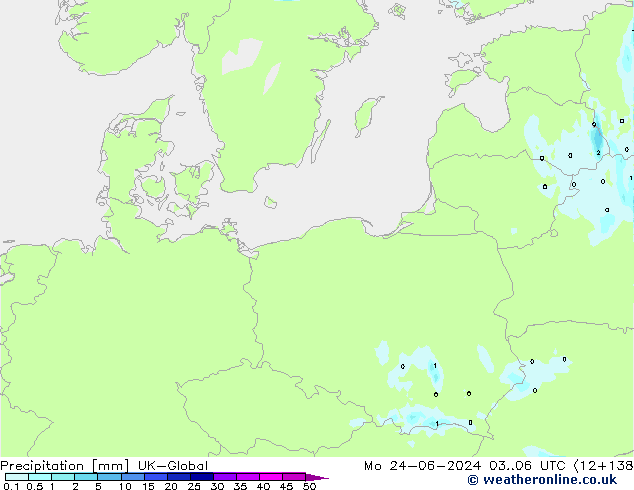 Neerslag UK-Global ma 24.06.2024 06 UTC