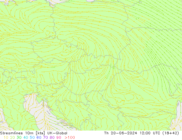 ветер 10m UK-Global чт 20.06.2024 12 UTC