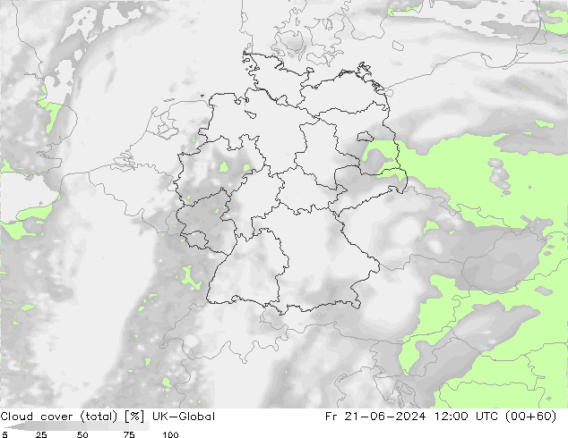 Bulutlar (toplam) UK-Global Cu 21.06.2024 12 UTC