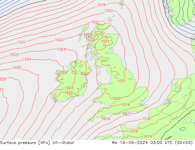 Bodendruck UK-Global Mi 19.06.2024 03 UTC