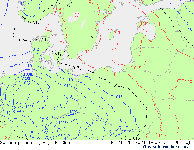 Yer basıncı UK-Global Cu 21.06.2024 18 UTC