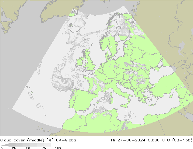 Wolken (mittel) UK-Global Do 27.06.2024 00 UTC