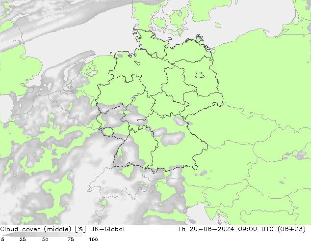 Nubi medie UK-Global gio 20.06.2024 09 UTC