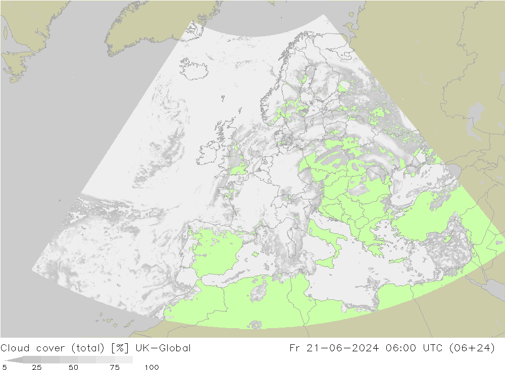 Bulutlar (toplam) UK-Global Cu 21.06.2024 06 UTC