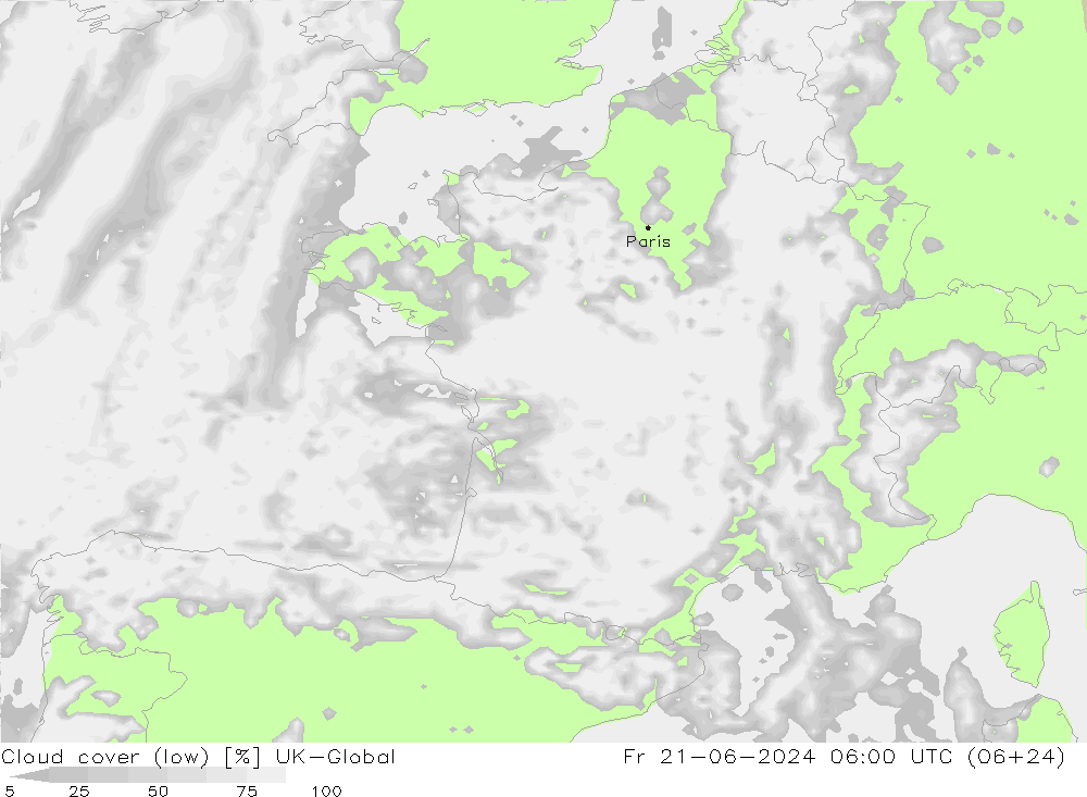 Wolken (tief) UK-Global Fr 21.06.2024 06 UTC