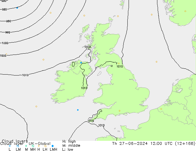 Wolkenlagen UK-Global do 27.06.2024 12 UTC