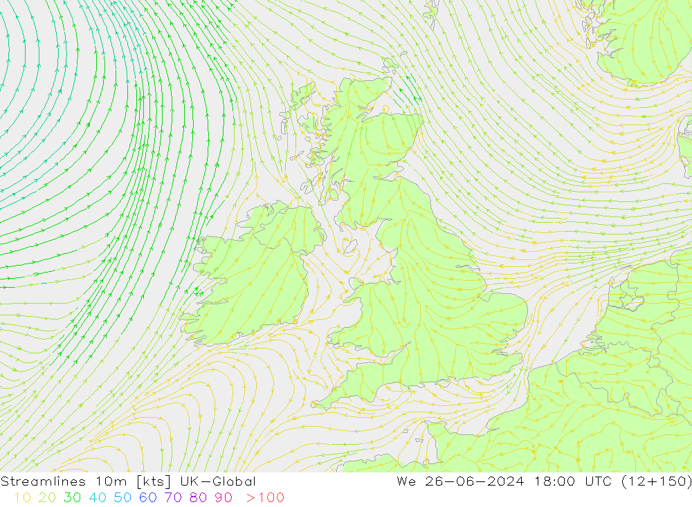 ветер 10m UK-Global ср 26.06.2024 18 UTC