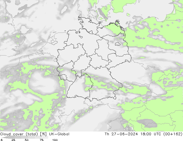 nuvens (total) UK-Global Qui 27.06.2024 18 UTC