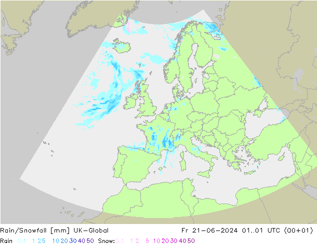 Rain/Snowfall UK-Global pt. 21.06.2024 01 UTC