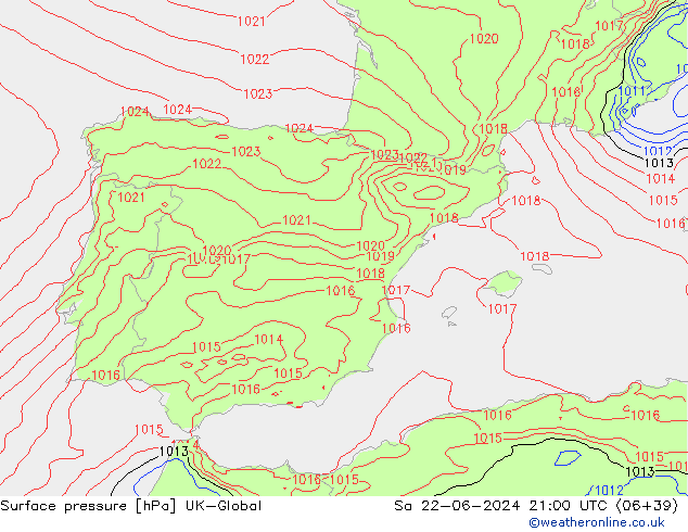 Bodendruck UK-Global Sa 22.06.2024 21 UTC