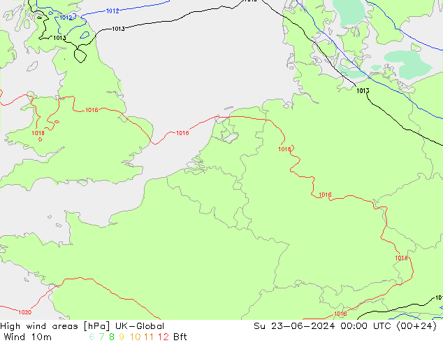 High wind areas UK-Global dim 23.06.2024 00 UTC