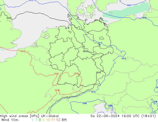 yüksek rüzgarlı alanlar UK-Global Cts 22.06.2024 19 UTC