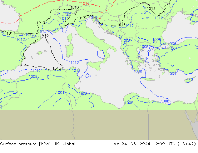Bodendruck UK-Global Mo 24.06.2024 12 UTC