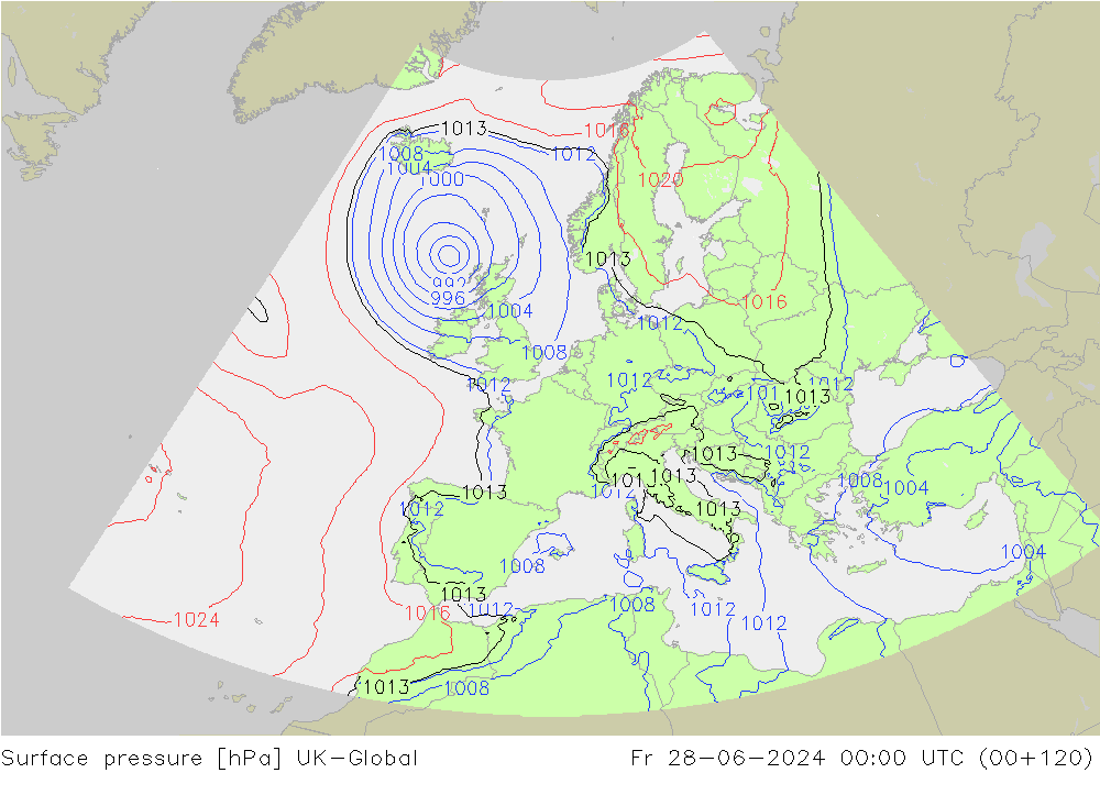 Bodendruck UK-Global Fr 28.06.2024 00 UTC