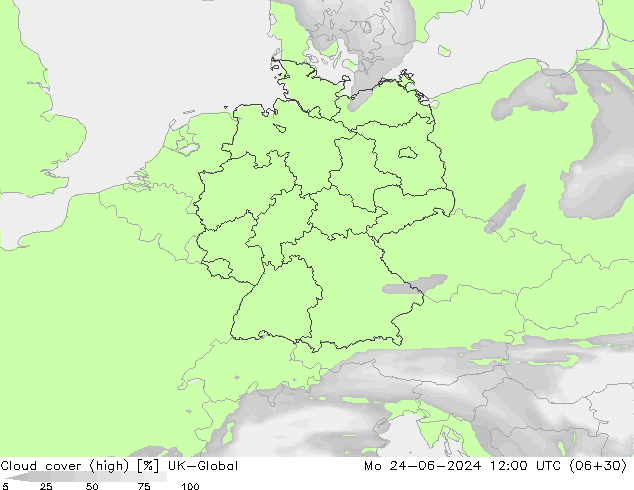 vysoký oblak UK-Global Po 24.06.2024 12 UTC