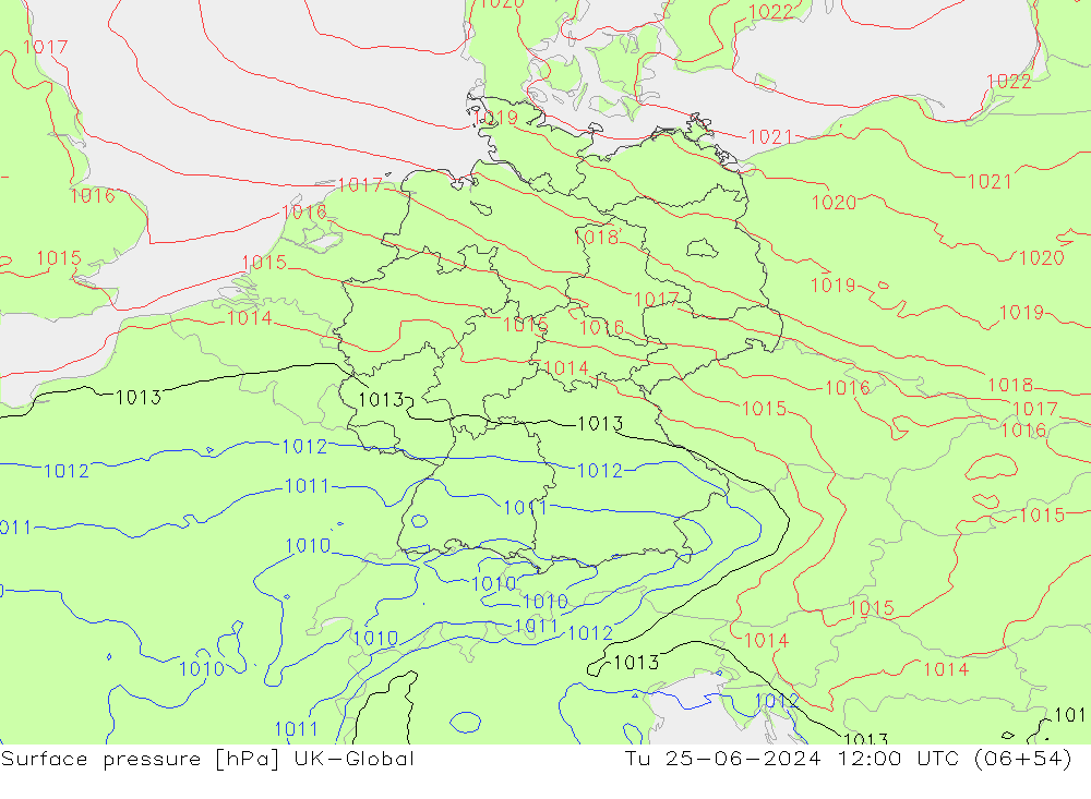 Bodendruck UK-Global Di 25.06.2024 12 UTC