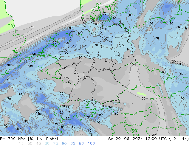 700 hPa Nispi Nem UK-Global Cts 29.06.2024 12 UTC