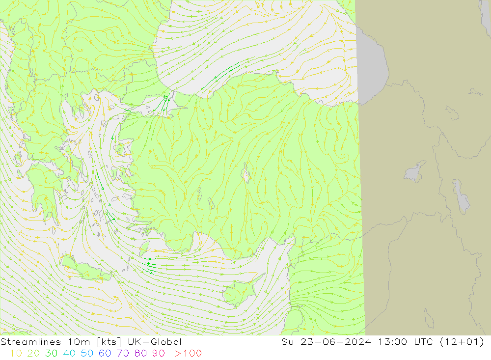 Linea di flusso 10m UK-Global dom 23.06.2024 13 UTC