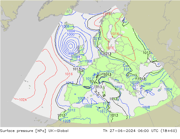 pressão do solo UK-Global Qui 27.06.2024 06 UTC