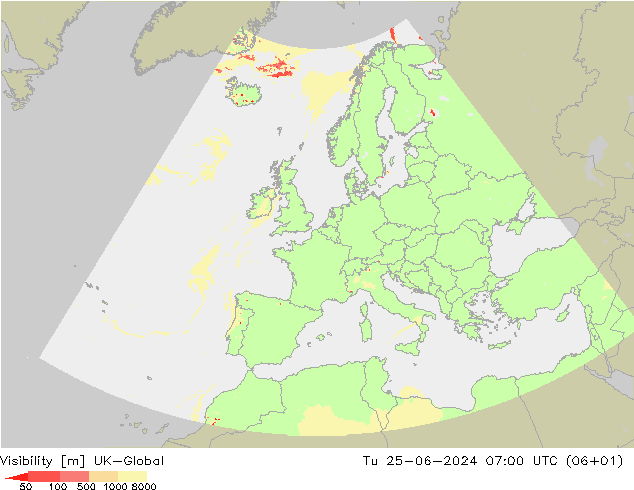 能见度 UK-Global 星期二 25.06.2024 07 UTC