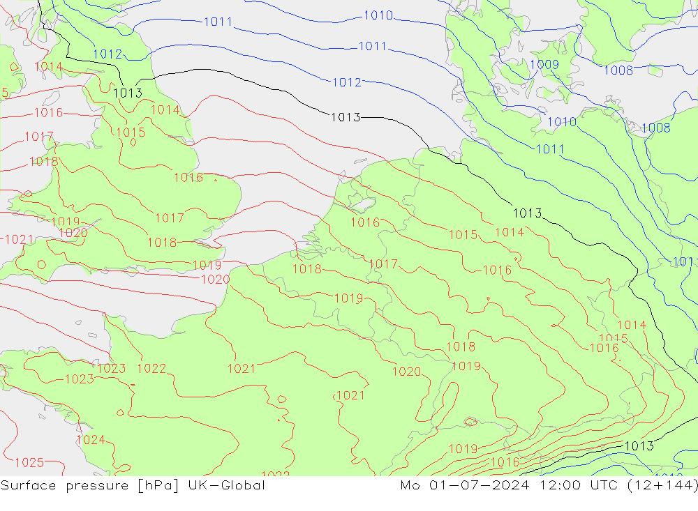 Bodendruck UK-Global Mo 01.07.2024 12 UTC