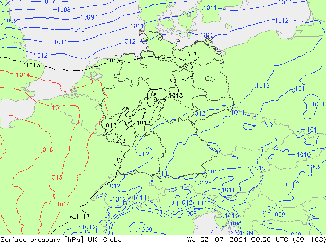 Bodendruck UK-Global Mi 03.07.2024 00 UTC