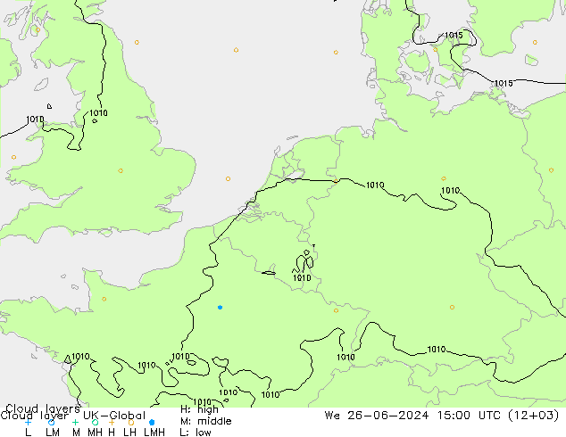 Wolkenlagen UK-Global wo 26.06.2024 15 UTC