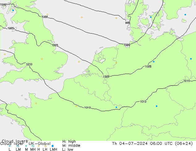 Wolkenlagen UK-Global do 04.07.2024 06 UTC