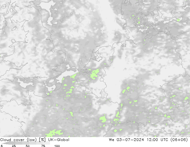 云 (低) UK-Global 星期三 03.07.2024 12 UTC