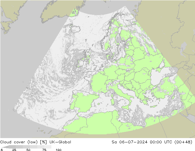 云 (低) UK-Global 星期六 06.07.2024 00 UTC