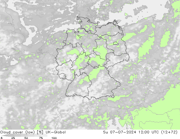 云 (低) UK-Global 星期日 07.07.2024 12 UTC