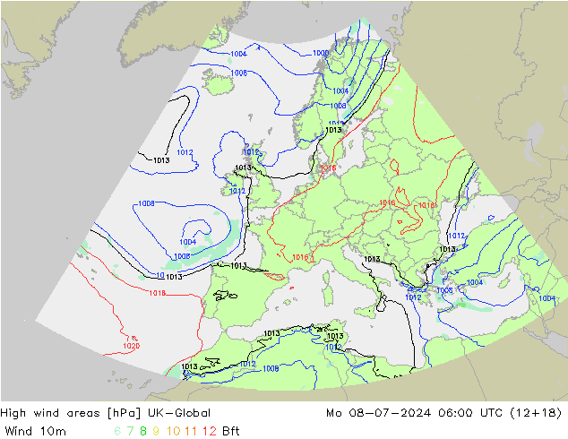 Windvelden UK-Global ma 08.07.2024 06 UTC