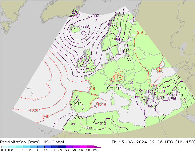 Neerslag UK-Global do 15.08.2024 18 UTC