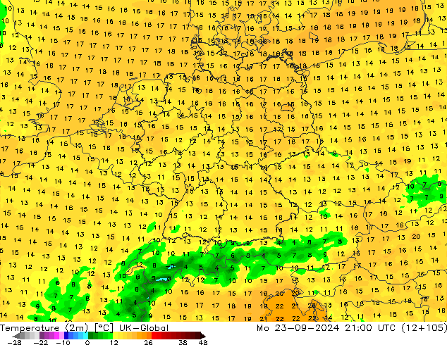 карта температуры UK-Global пн 23.09.2024 21 UTC