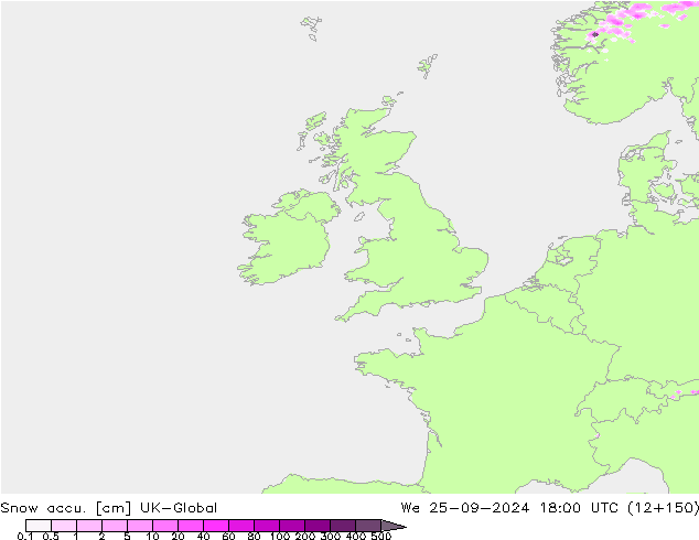 Toplam Kar UK-Global Çar 25.09.2024 18 UTC