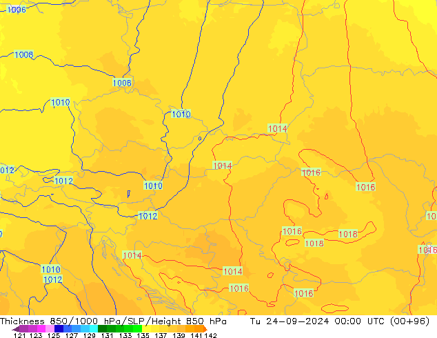 Thck 850-1000 hPa UK-Global Ter 24.09.2024 00 UTC