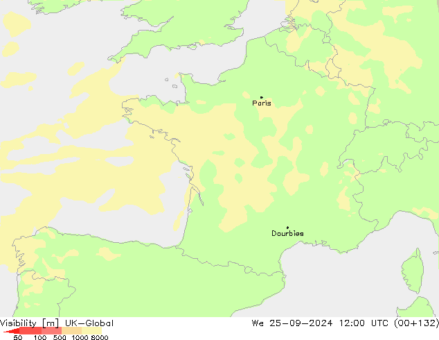 Visibilità UK-Global mer 25.09.2024 12 UTC