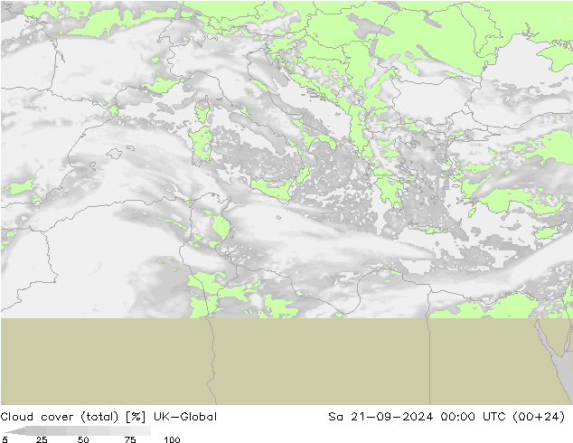 Bulutlar (toplam) UK-Global Cts 21.09.2024 00 UTC