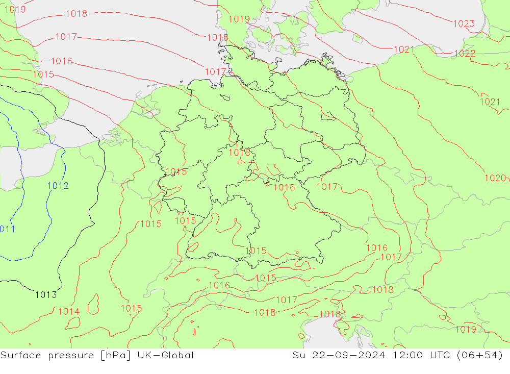 Bodendruck UK-Global So 22.09.2024 12 UTC