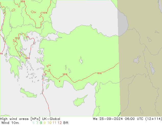 yüksek rüzgarlı alanlar UK-Global Çar 25.09.2024 06 UTC