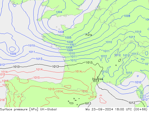 Bodendruck UK-Global Mo 23.09.2024 18 UTC