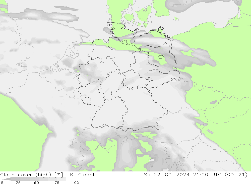 облака (средний) UK-Global Вс 22.09.2024 21 UTC