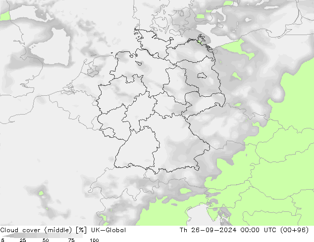 Wolken (mittel) UK-Global Do 26.09.2024 00 UTC